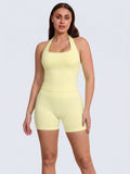 Lemon Lime Impact Halter Top