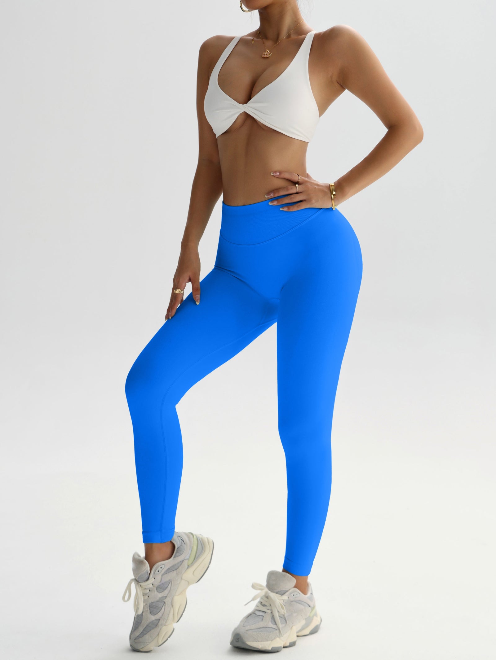 Electric Blue Impact Leggings
