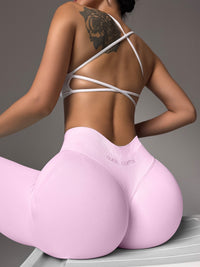 Light Rose Pink Impact Leggings