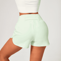 Avocado Cream 2-in-1 Yoga Shorts 5