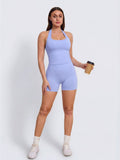 Lilac Impact Halter Top