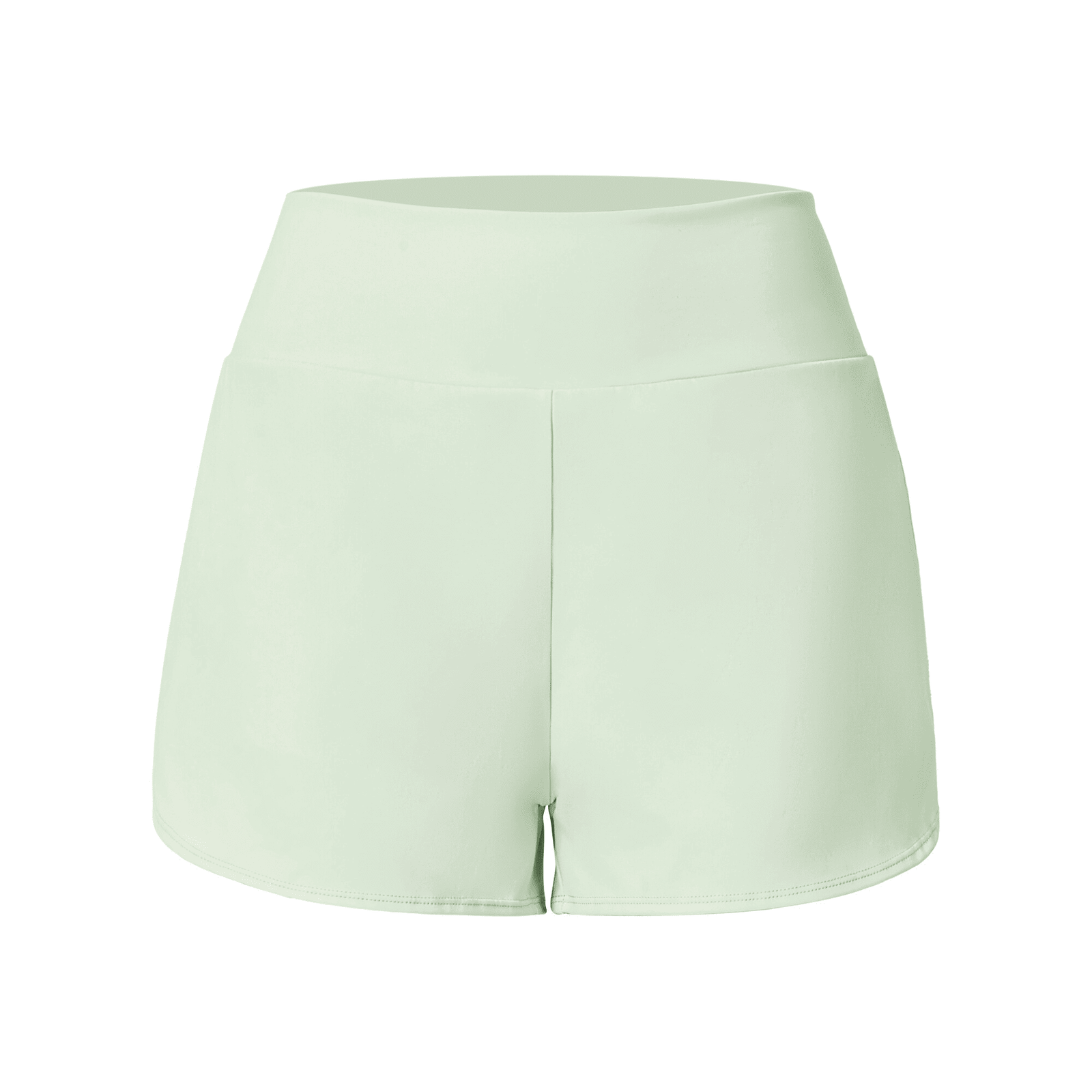 Avocado Cream 2-in-1 Yoga Shorts 5