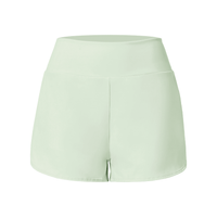 Avocado Cream 2-in-1 Yoga Shorts 5