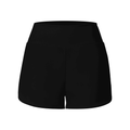 Noir Black 2-in-1 Yoga Shorts 5