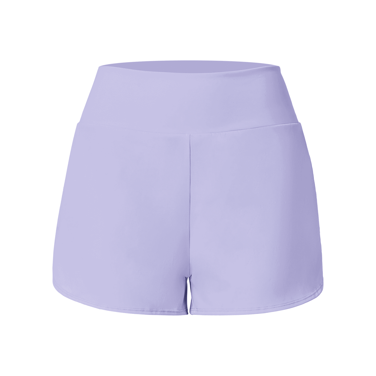 Lavender Milk 2-in-1 Yoga Shorts 5